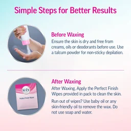 Veet Hair Removal Waxing Strips Pack 1 for Dry Skin | Gel Wax Hair Removal for Women | 20 Strips, Up to 28 Days Smoothness | No Heater Required