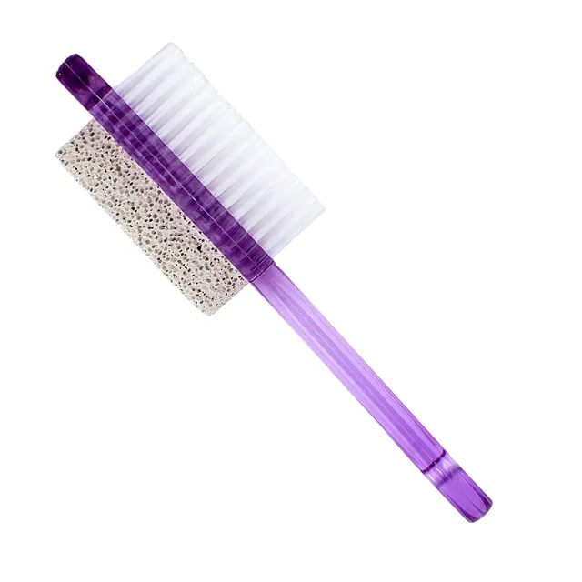 Vega VEGA Foot Brush with Pumice Stone PD-01 | Dual-Action Tool to Cleanse, Exfoliate & Remove Dead Skin | Perfect for Smooth, Supple Feet & Home Foot Care