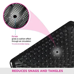 Vega VEGA Premium Paddle Hair Brush 8586 | Wide, Cushioned Base with Anti-Static Bristles | Ideal for Tangle-Free Hair, Smooth Styling & Scalp Comfort