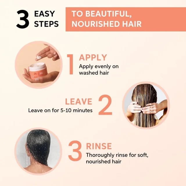Wella Professionals Invigo Nutri-Enrich Hair Mask (150ml) | Nourishing & Hydrating Treatment for Dry * Damaged Hair | Enriched with Goji Berry Nutrients.
