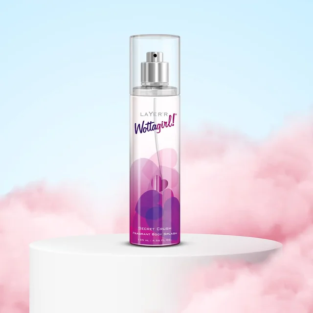 Wottagirl Secret Crush 135ml Body Spray for Women