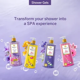 Yardley London Floral Essence Shower Gel 500ml | Gardenia & Waterlily | Hydrating & Refreshing | Paraben-Free | Luxurious Fragrance for Soft & Nourished Skin