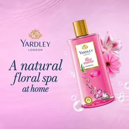 Yardley London Floral Essence Shower Gel 500ml | Iris & Violet| Hydrating & Refreshing | Paraben-Free | Luxurious Fragrance for Soft & Nourished Skin