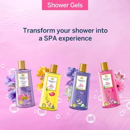 Yardley London Floral Essence Shower Gel 500ml | Iris & Violet| Hydrating & Refreshing | Paraben-Free | Luxurious Fragrance for Soft & Nourished Skin