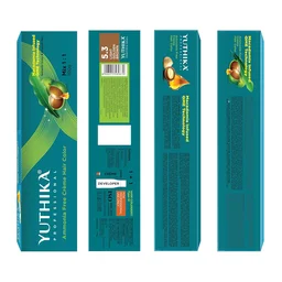 Yuthika Professional Creme Hair Color Tube 100gm with 5.3 Light Golden Brown Shade | Permanent Fashion Shade | Smooth Shine Finish | Grey Coverage | Salon Quality Result at Home