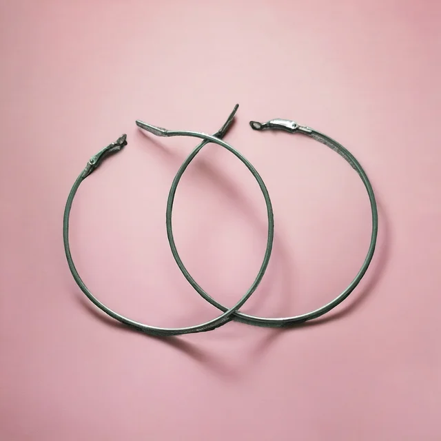 Attractive Sterling Silver Hoop Earrings for Women and GirlsBase Metal : AlloyPlating : Silver PlatedStone Type : Artificial StonesSizing : Non-AdjustableCountry of Origin : India