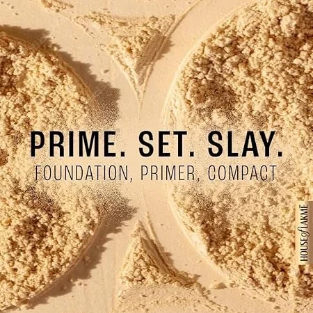Lakme 9 To 5 Primer + Matte Powder Foundation Compact, Ivory Cream, Long Lasting, Buildable Coverage For A Matte Finish - Lightweight Face Makeup, 9 G