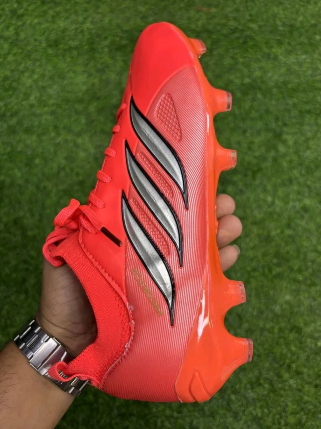 Predator Next-gen Red Colour FG With Lace 