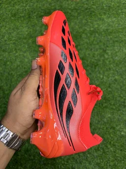 Predator Next-gen Red Colour FG With Lace - 6