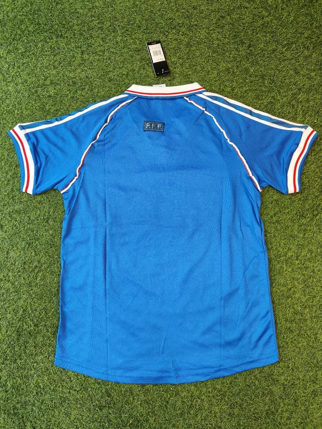Retro France 1998 Home Jersey - S