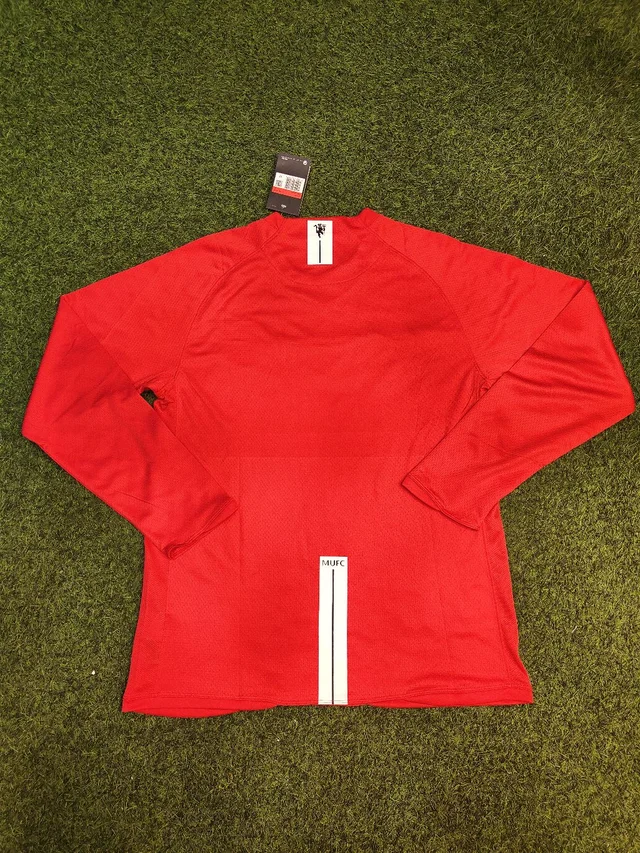 Retro Manchester United 2008 Home Full Sleeve Jersey - S
