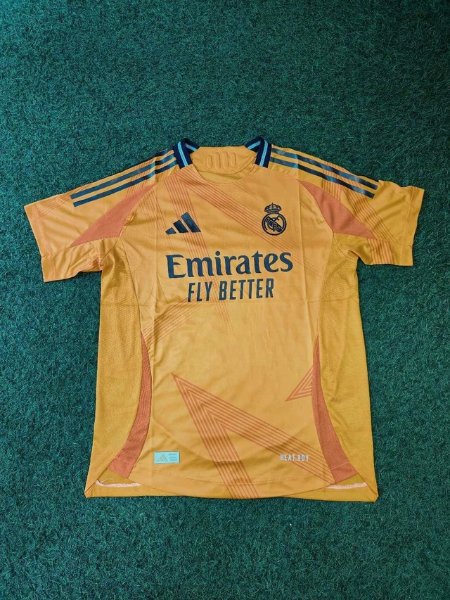 Madrid Player Edition Orange Colour Jersey - XXL