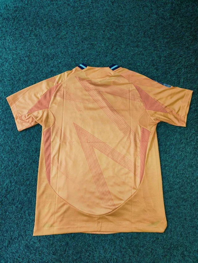 Madrid Player Edition Orange Colour Jersey - XXL