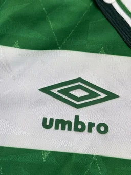 Retro Celtic Home 1989-90 Half Sleeve - XL