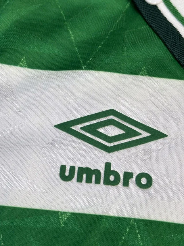 Retro Celtic Home 1989-90 Half Sleeve - XL