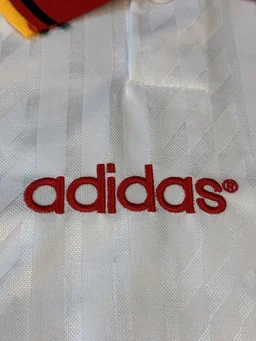 Retro Spain 1994 Away White Half Sleeve - XL