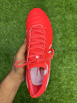 Tiempo Legend 10 Elite Red Colour FG With Lace - 10