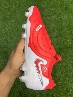 Tiempo Legend 10 Elite Red Colour FG With Lace - 10