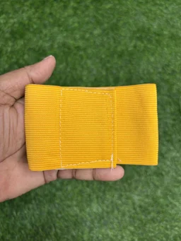 Captain Armband For Sports Elastic Type( 1 Pic) - Yellow Orange