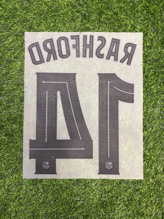 FC Barcelona 25/26 Away Official Print - RASHFORD 14