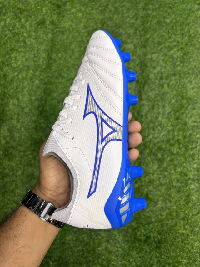 Mizuno Neo White And Blue Low-top FG With Lace