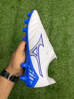 Mizuno Neo White And Blue Low-top FG With Lace - 8