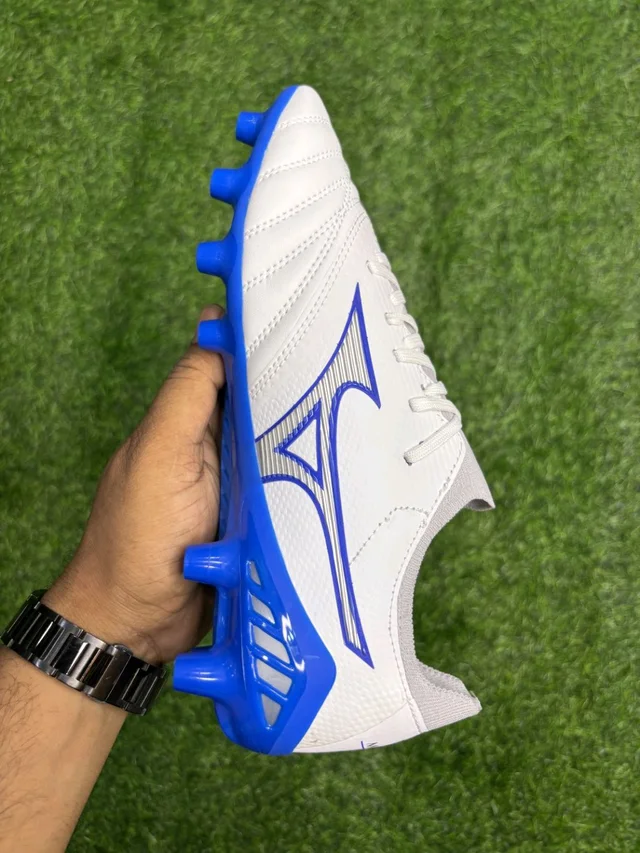 Mizuno Neo White And Blue Low-top FG With Lace - 8