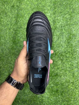 Mizuno Neo Black Colour Low-top FG With Lace - 6