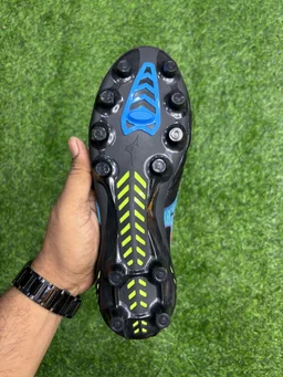 Mizuno Neo Black Colour Low-top FG With Lace - 6