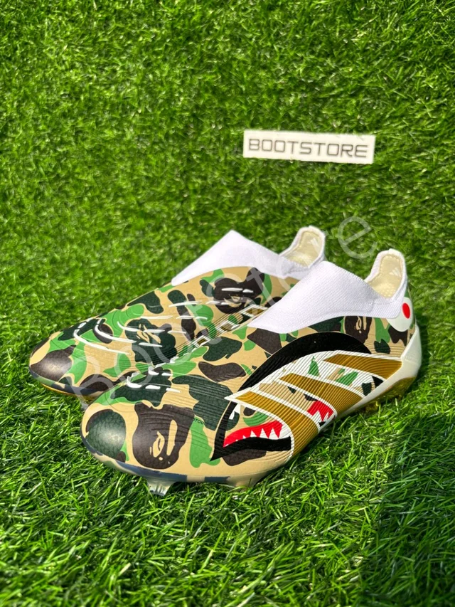 Predator Elite X BAPE Edition Low-top FG Without Lace 