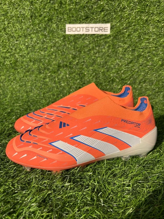Predator Elite Orange Colour Low-top FG Without Lace 