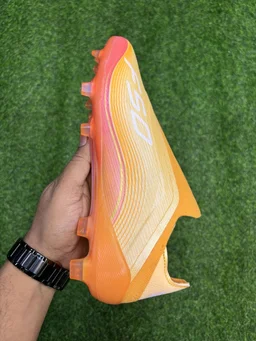 F50 Elite Messi Edition Orange Colour FG Without Lace - 6
