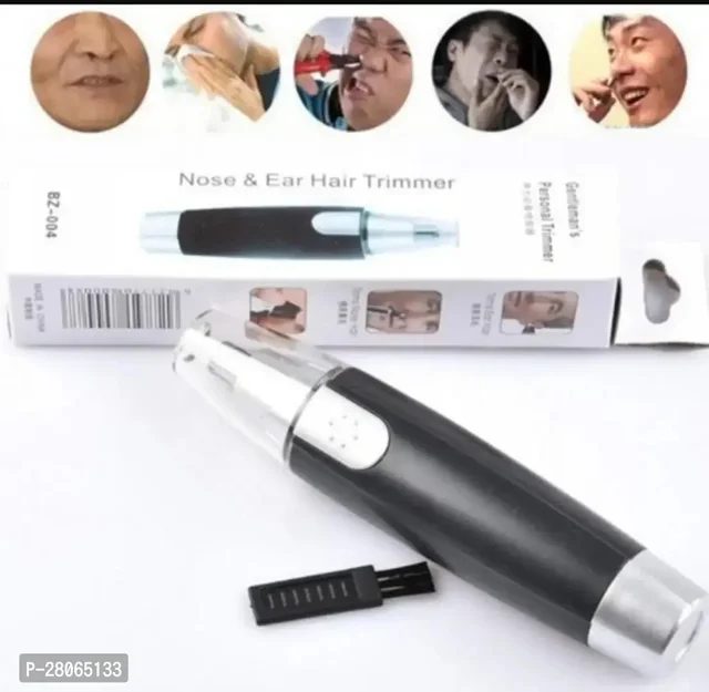 3 in 1 Electric Nose Hair Trimmer for Men& Women | Dual-edge Blades | Painless Electric Nose and Ear Hair Trimmer Eyebrow Clipper, Waterproof, Eco-/Travel-/User-Friendly