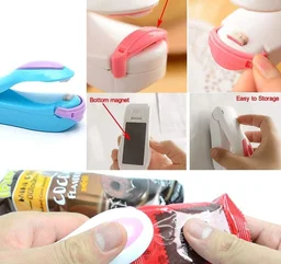 Portable Small Heat Sealer Mini Sealing Machine for Food Storage Vacuum Bag, Chip, Plastic, Snack Bags Etc