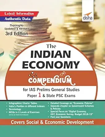 Disha The Economy Compendium for IAS Prelims General Studies Paper 1 & State Psc Exams (English, Paperback, unknown)