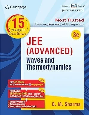 Cengage JEE Advanced Waves and Thermodynamics with Free Online Assessments & Digital Content 9789360538866