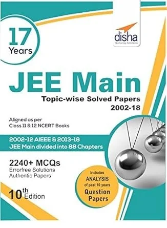 Disha Publications 17 Years Jee Main Topic-Wise Solved Papers (2002-18) (English, Paperback, unknown)