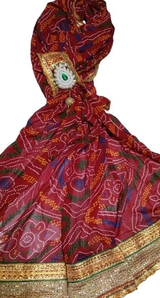 Marwadi Dupatta - full size, multi colour