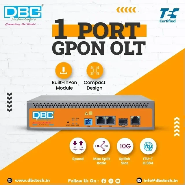 DBC 1 PORT GPON OLT
