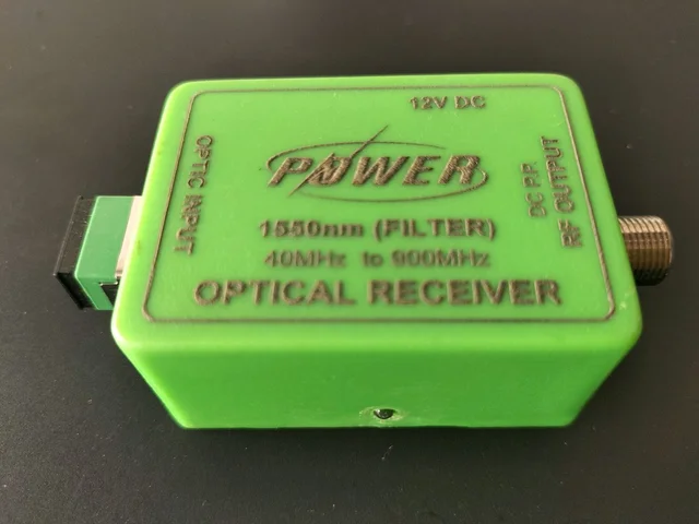 12V DC FTTH wavelength 1550 nm