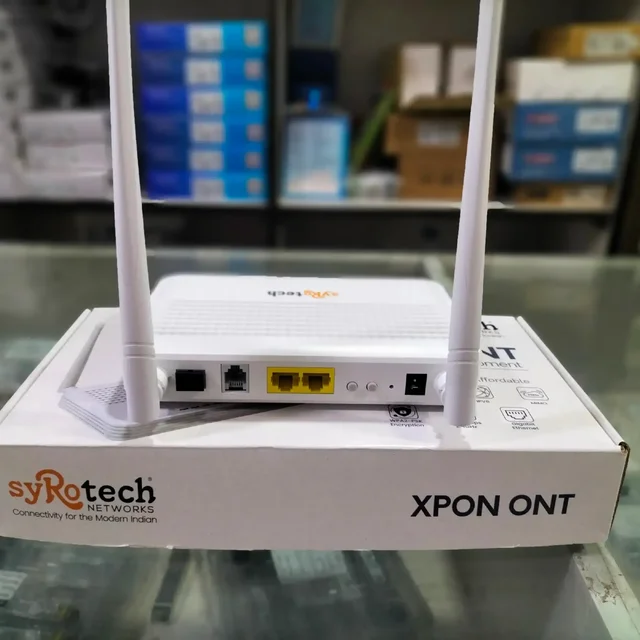 Syrotech Sy Gpon 1110 Wdont Singleband Wifi Ont For Bsnl Ftth Connection
