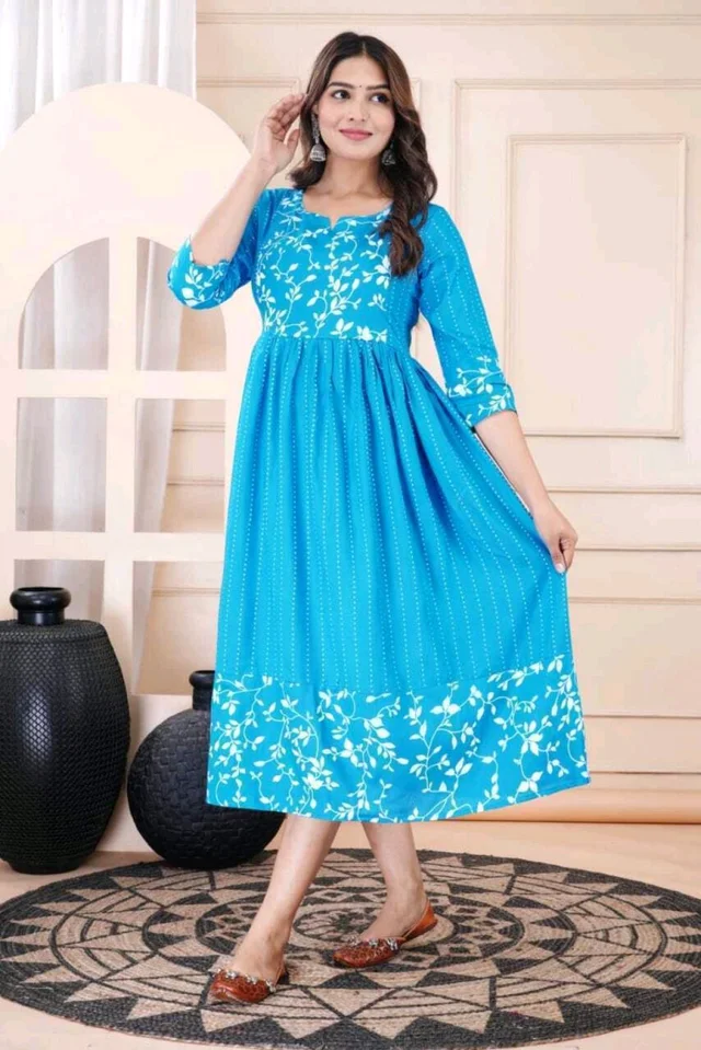 Women Floral Print Viscose Rayon Straight Kurta (Pink) - Scooter, 5XL
