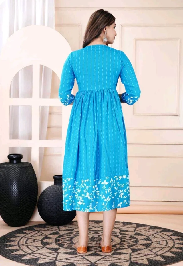 Women Floral Print Viscose Rayon Straight Kurta (Pink) - Scooter, 6XL