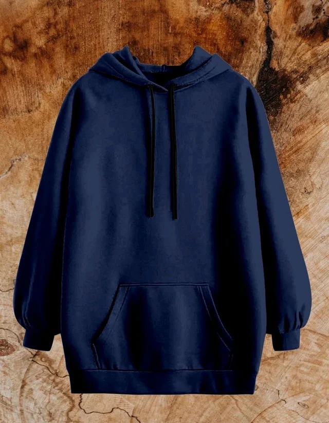 Men Full Sleeve Solid Hooded Sweatshirt - Jaguar, 3XL