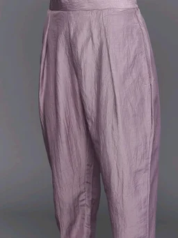 Women Beige Gotta Patti Kurta with Trousers & With Dupatta - Bouquet, 3XL