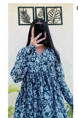 Women printed top - Elephant, 2XL