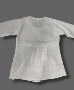 Casual Bell Sleeves Self Design, Lace, Embroidered Women White Top - White, L