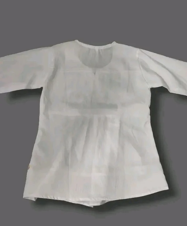 Casual Bell Sleeves Self Design, Lace, Embroidered Women White Top - White, L