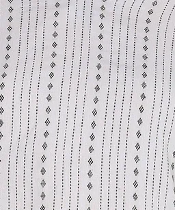 Women Striped Pure Cotton. Straight Kurta (Purple) - Alto, L
