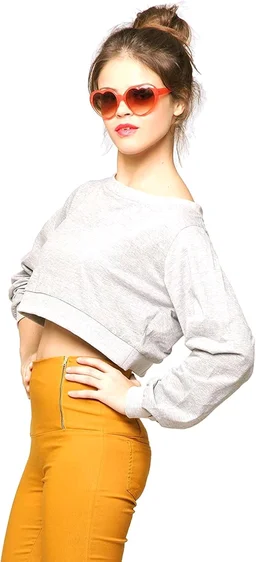Casual Regular Sleeves Solid Women Black Top - Ebb, M